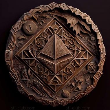 3D model crypto (STL)